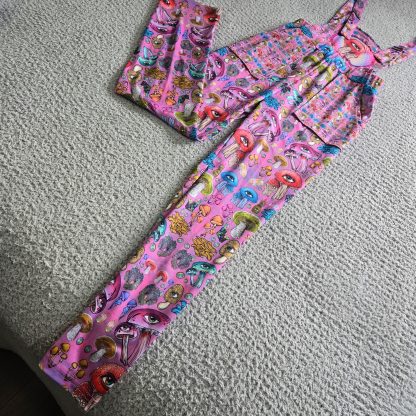 Ellie paisley Overalls size SMALL - Image 7