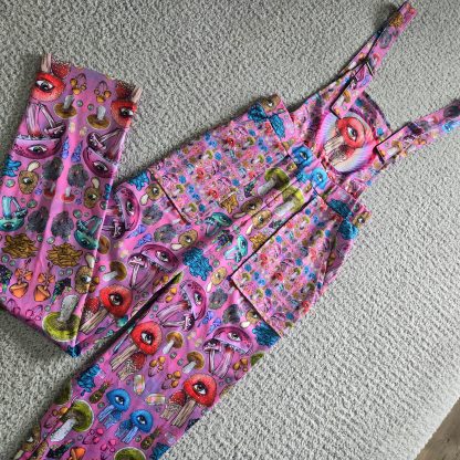 Ellie paisley Overalls size SMALL - Image 5