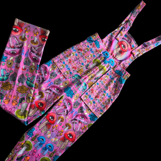 Ellie paisley Overalls size SMALL