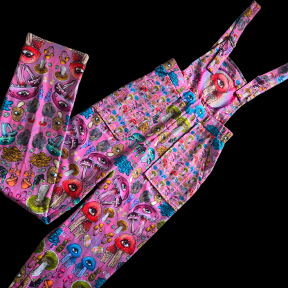 Ellie paisley Overalls size SMALL