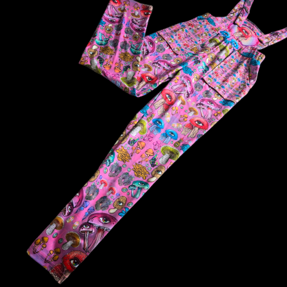 Ellie paisley Overalls size SMALL - Image 2