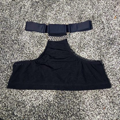 Zyzygy the label skirt with chains