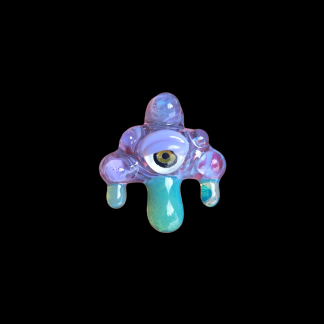 Grumpy cloud pendant