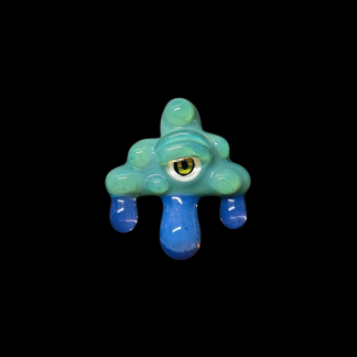 Grumpy cloud pendant