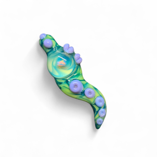 Opal / tentacle pendant