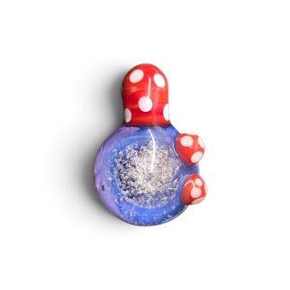 Glow in the dark Vortex mushroom pendant