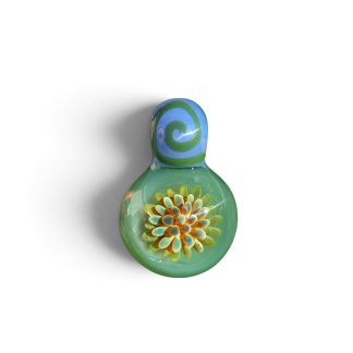 Implosion flower pendant